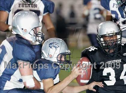 Thumbnail 1 in Fulton vs. View Park (CIF LA City Section 8-Man Final) photogallery.