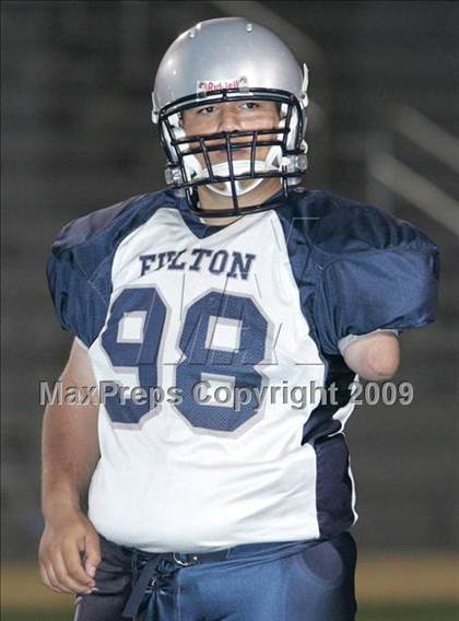 Thumbnail 1 in Fulton vs. View Park (CIF LA City Section 8-Man Final) photogallery.