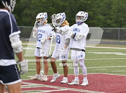 Thumbnail 1 in Concordia Lutheran vs Hebron (THSLL Class D State Final) photogallery.