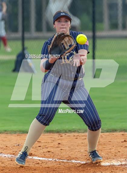 Thumbnail 3 in Loganville Christian Academy vs. Washington-Wilkes photogallery.