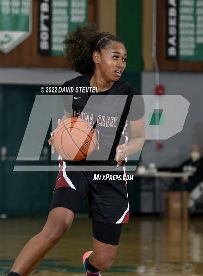 Thumbnail 3 in Laguna Creek vs. San Joaquin Memorial (St. Mary's Stockton MLK Showcase) photogallery.