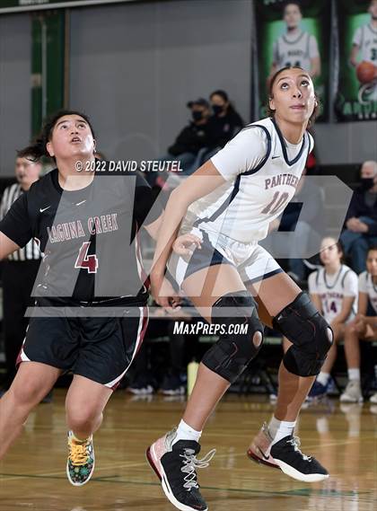 Thumbnail 2 in Laguna Creek vs. San Joaquin Memorial (St. Mary's Stockton MLK Showcase) photogallery.