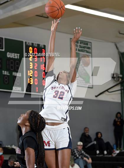 Thumbnail 2 in Laguna Creek vs. San Joaquin Memorial (St. Mary's Stockton MLK Showcase) photogallery.