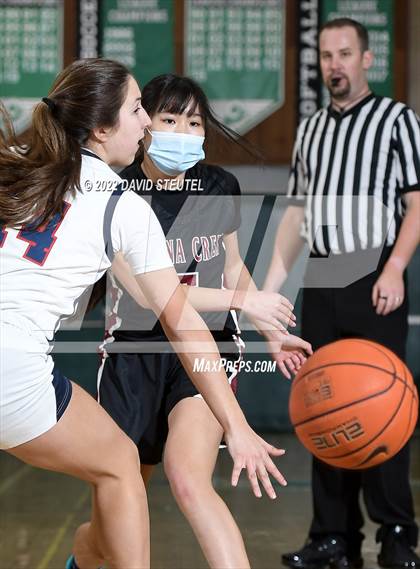 Thumbnail 1 in Laguna Creek vs. San Joaquin Memorial (St. Mary's Stockton MLK Showcase) photogallery.