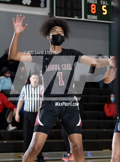 Thumbnail 3 in Laguna Creek vs. San Joaquin Memorial (St. Mary's Stockton MLK Showcase) photogallery.