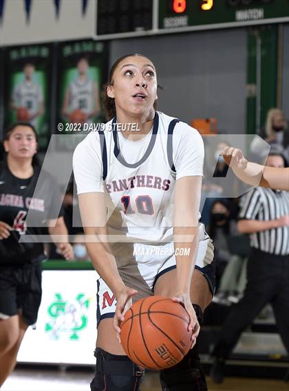 Thumbnail 3 in Laguna Creek vs. San Joaquin Memorial (St. Mary's Stockton MLK Showcase) photogallery.