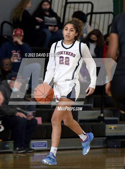 Thumbnail 2 in Laguna Creek vs. San Joaquin Memorial (St. Mary's Stockton MLK Showcase) photogallery.
