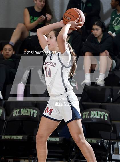 Thumbnail 3 in Laguna Creek vs. San Joaquin Memorial (St. Mary's Stockton MLK Showcase) photogallery.