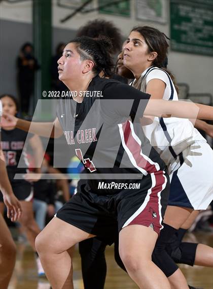 Thumbnail 3 in Laguna Creek vs. San Joaquin Memorial (St. Mary's Stockton MLK Showcase) photogallery.