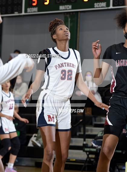Thumbnail 2 in Laguna Creek vs. San Joaquin Memorial (St. Mary's Stockton MLK Showcase) photogallery.