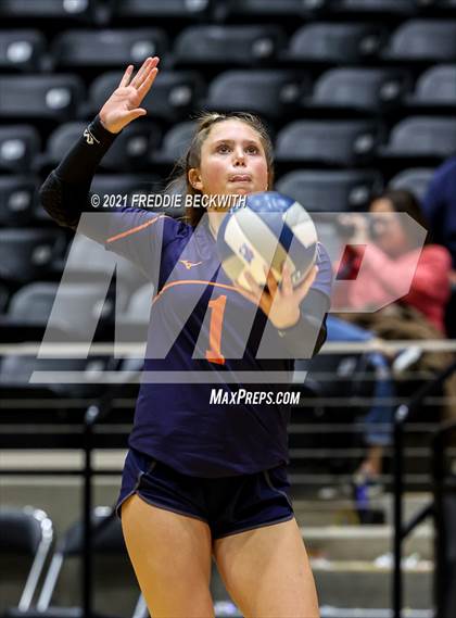 Thumbnail 2 in Brandeis vs. Bridgeland (UIL Volleyball 6A Semi-Finals)  photogallery.