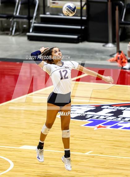 Thumbnail 3 in Brandeis vs. Bridgeland (UIL Volleyball 6A Semi-Finals)  photogallery.