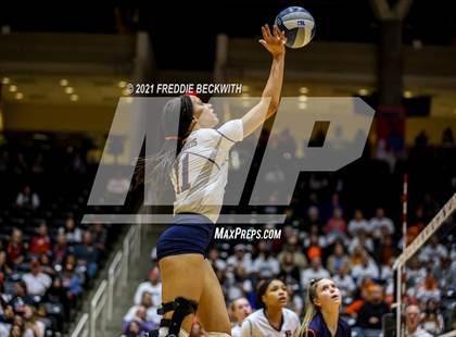 Thumbnail 2 in Brandeis vs. Bridgeland (UIL Volleyball 6A Semi-Finals)  photogallery.