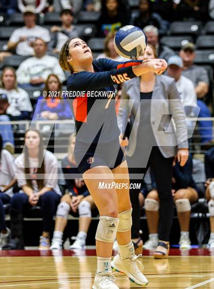 Thumbnail 1 in Brandeis vs. Bridgeland (UIL Volleyball 6A Semi-Finals)  photogallery.