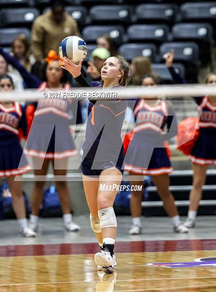 Thumbnail 2 in Brandeis vs. Bridgeland (UIL Volleyball 6A Semi-Finals)  photogallery.
