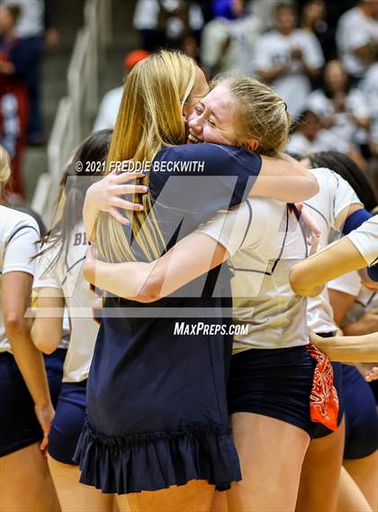Thumbnail 2 in Brandeis vs. Bridgeland (UIL Volleyball 6A Semi-Finals)  photogallery.