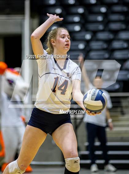 Thumbnail 1 in Brandeis vs. Bridgeland (UIL Volleyball 6A Semi-Finals)  photogallery.