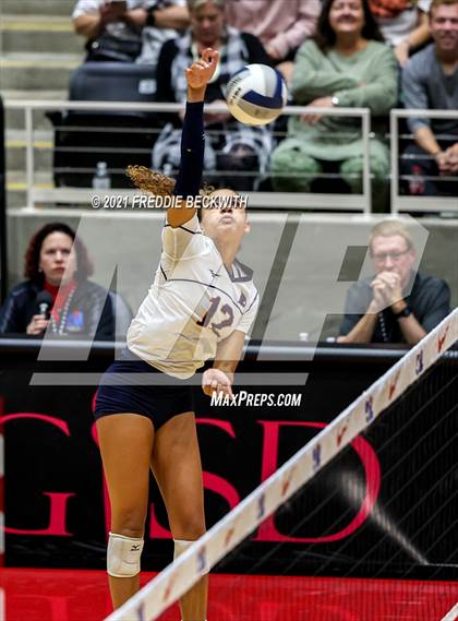 Thumbnail 1 in Brandeis vs. Bridgeland (UIL Volleyball 6A Semi-Finals)  photogallery.