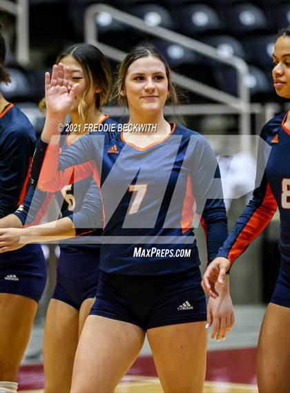 Thumbnail 2 in Brandeis vs. Bridgeland (UIL Volleyball 6A Semi-Finals)  photogallery.