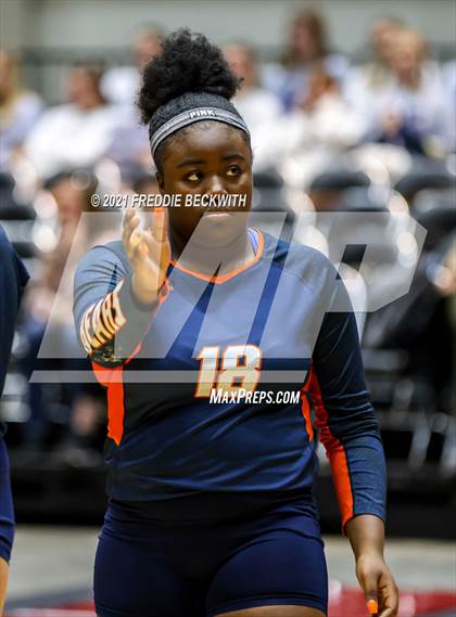Thumbnail 3 in Brandeis vs. Bridgeland (UIL Volleyball 6A Semi-Finals)  photogallery.