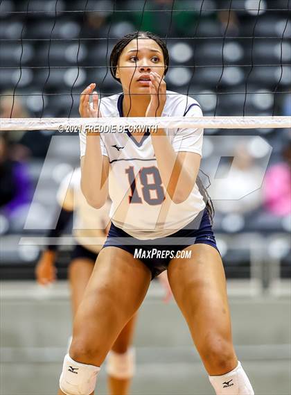 Thumbnail 3 in Brandeis vs. Bridgeland (UIL Volleyball 6A Semi-Finals)  photogallery.