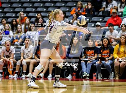 Thumbnail 2 in Brandeis vs. Bridgeland (UIL Volleyball 6A Semi-Finals)  photogallery.