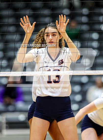 Thumbnail 2 in Brandeis vs. Bridgeland (UIL Volleyball 6A Semi-Finals)  photogallery.