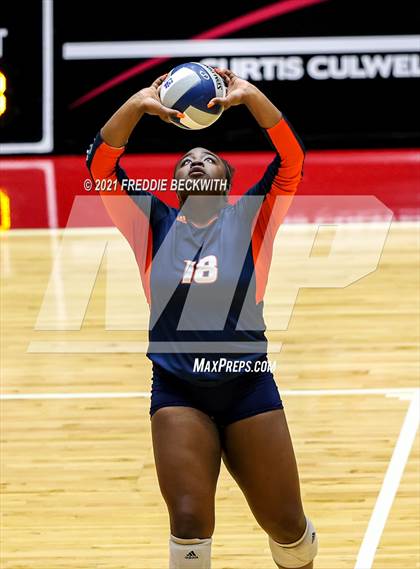 Thumbnail 3 in Brandeis vs. Bridgeland (UIL Volleyball 6A Semi-Finals)  photogallery.