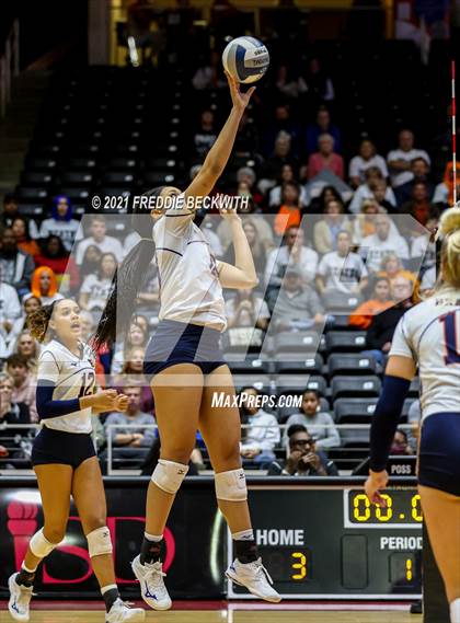 Thumbnail 1 in Brandeis vs. Bridgeland (UIL Volleyball 6A Semi-Finals)  photogallery.