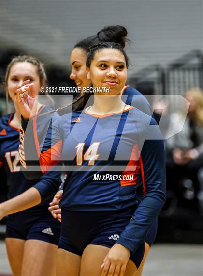 Thumbnail 3 in Brandeis vs. Bridgeland (UIL Volleyball 6A Semi-Finals)  photogallery.