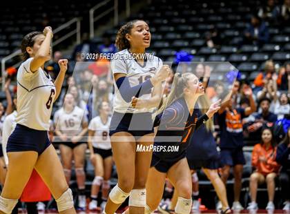 Thumbnail 2 in Brandeis vs. Bridgeland (UIL Volleyball 6A Semi-Finals)  photogallery.
