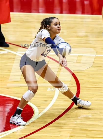 Thumbnail 3 in Brandeis vs. Bridgeland (UIL Volleyball 6A Semi-Finals)  photogallery.