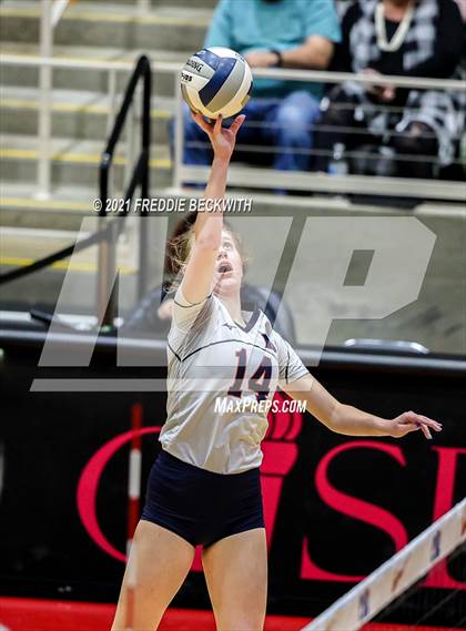 Thumbnail 2 in Brandeis vs. Bridgeland (UIL Volleyball 6A Semi-Finals)  photogallery.