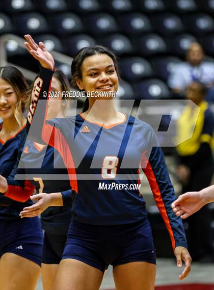 Thumbnail 3 in Brandeis vs. Bridgeland (UIL Volleyball 6A Semi-Finals)  photogallery.