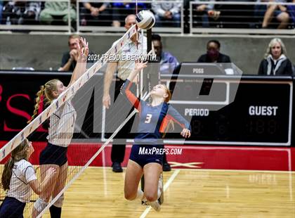 Thumbnail 1 in Brandeis vs. Bridgeland (UIL Volleyball 6A Semi-Finals)  photogallery.