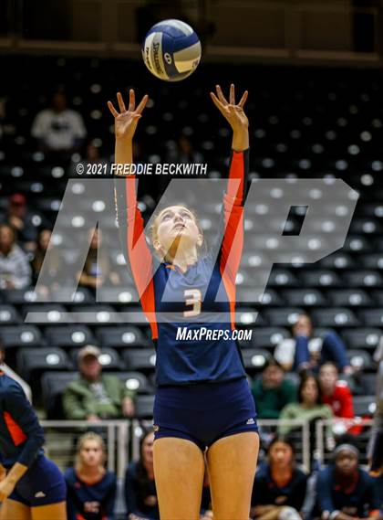 Thumbnail 3 in Brandeis vs. Bridgeland (UIL Volleyball 6A Semi-Finals)  photogallery.