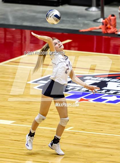 Thumbnail 3 in Brandeis vs. Bridgeland (UIL Volleyball 6A Semi-Finals)  photogallery.