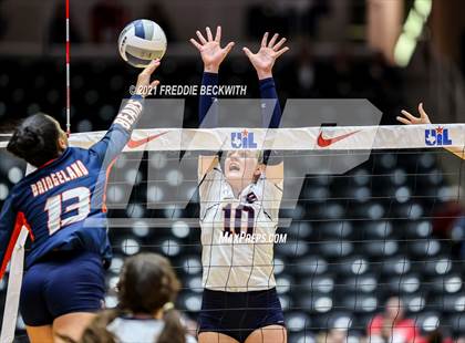 Thumbnail 3 in Brandeis vs. Bridgeland (UIL Volleyball 6A Semi-Finals)  photogallery.