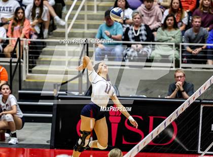 Thumbnail 1 in Brandeis vs. Bridgeland (UIL Volleyball 6A Semi-Finals)  photogallery.