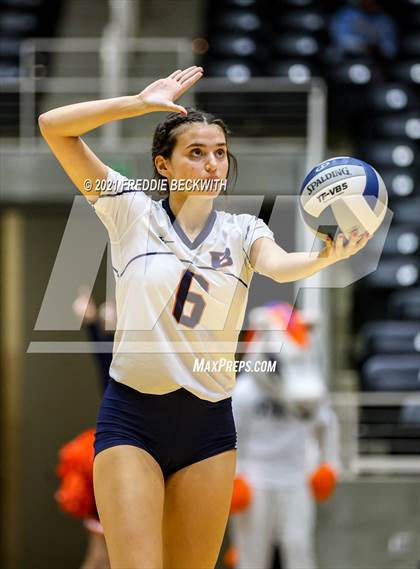 Thumbnail 1 in Brandeis vs. Bridgeland (UIL Volleyball 6A Semi-Finals)  photogallery.