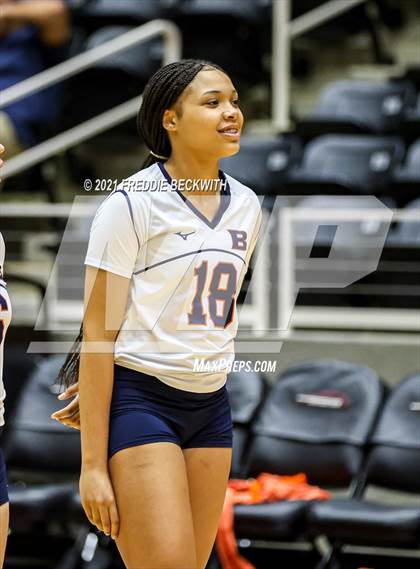 Thumbnail 2 in Brandeis vs. Bridgeland (UIL Volleyball 6A Semi-Finals)  photogallery.