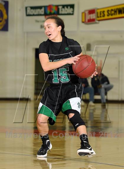 Thumbnail 1 in El Camino vs. Oroville (Lady Bulldog Holiday Classic) photogallery.