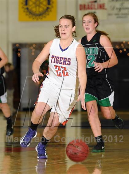 Thumbnail 3 in El Camino vs. Oroville (Lady Bulldog Holiday Classic) photogallery.