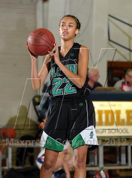 Thumbnail 1 in El Camino vs. Oroville (Lady Bulldog Holiday Classic) photogallery.