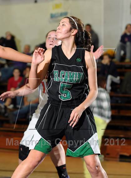 Thumbnail 3 in El Camino vs. Oroville (Lady Bulldog Holiday Classic) photogallery.