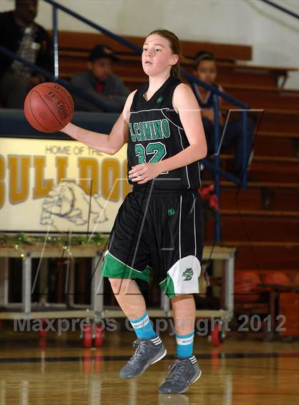 Thumbnail 3 in El Camino vs. Oroville (Lady Bulldog Holiday Classic) photogallery.