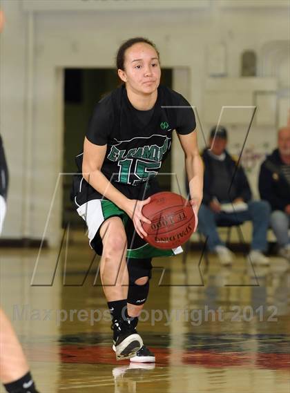 Thumbnail 1 in El Camino vs. Oroville (Lady Bulldog Holiday Classic) photogallery.