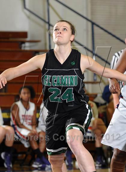 Thumbnail 1 in El Camino vs. Oroville (Lady Bulldog Holiday Classic) photogallery.