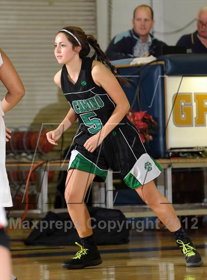 Thumbnail 2 in El Camino vs. Oroville (Lady Bulldog Holiday Classic) photogallery.