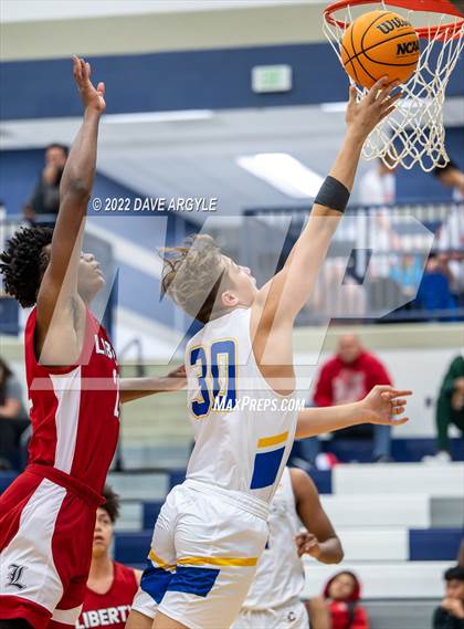 Thumbnail 2 in Liberty vs. Cyprus (Corner Canyon Tournament of Champions) photogallery.
